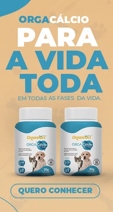Banner da organnact com os produtos Orga Cálcio