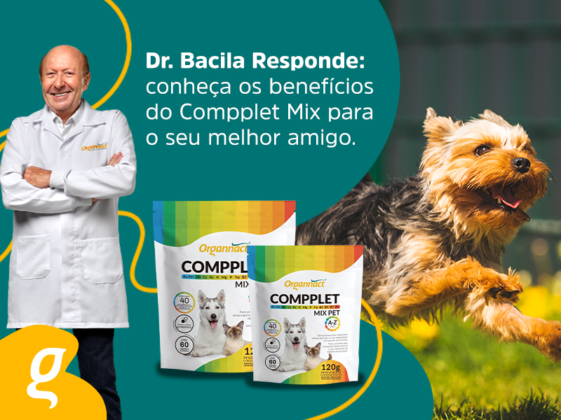 Dr. Bacila Responde: quais os benefícios do Compplet Mix para os pets?
