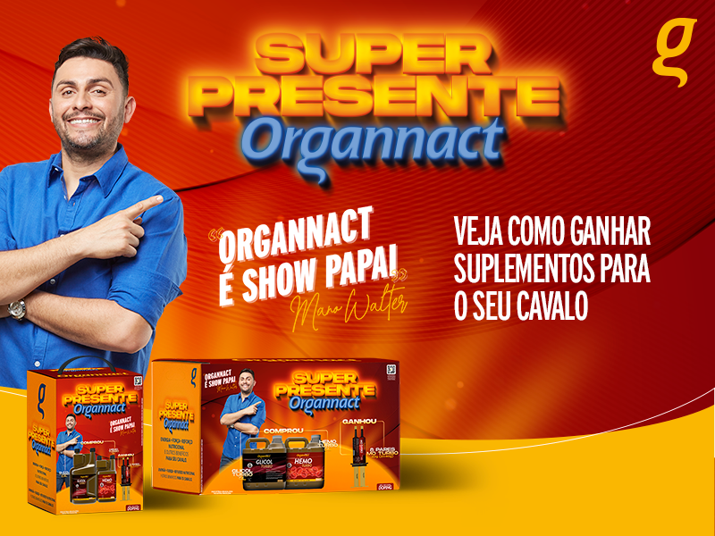 Promoção Super Presente Organnact