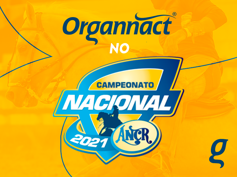 Banner informativo sobre a participação da Organnact no evento da ANCR 2021.