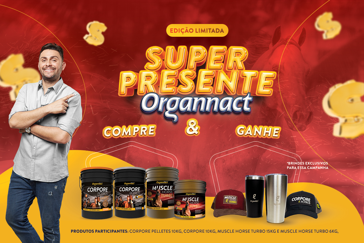 A promoção SUPERPRESENTE voltou e trouxe brindes exclusivos para você