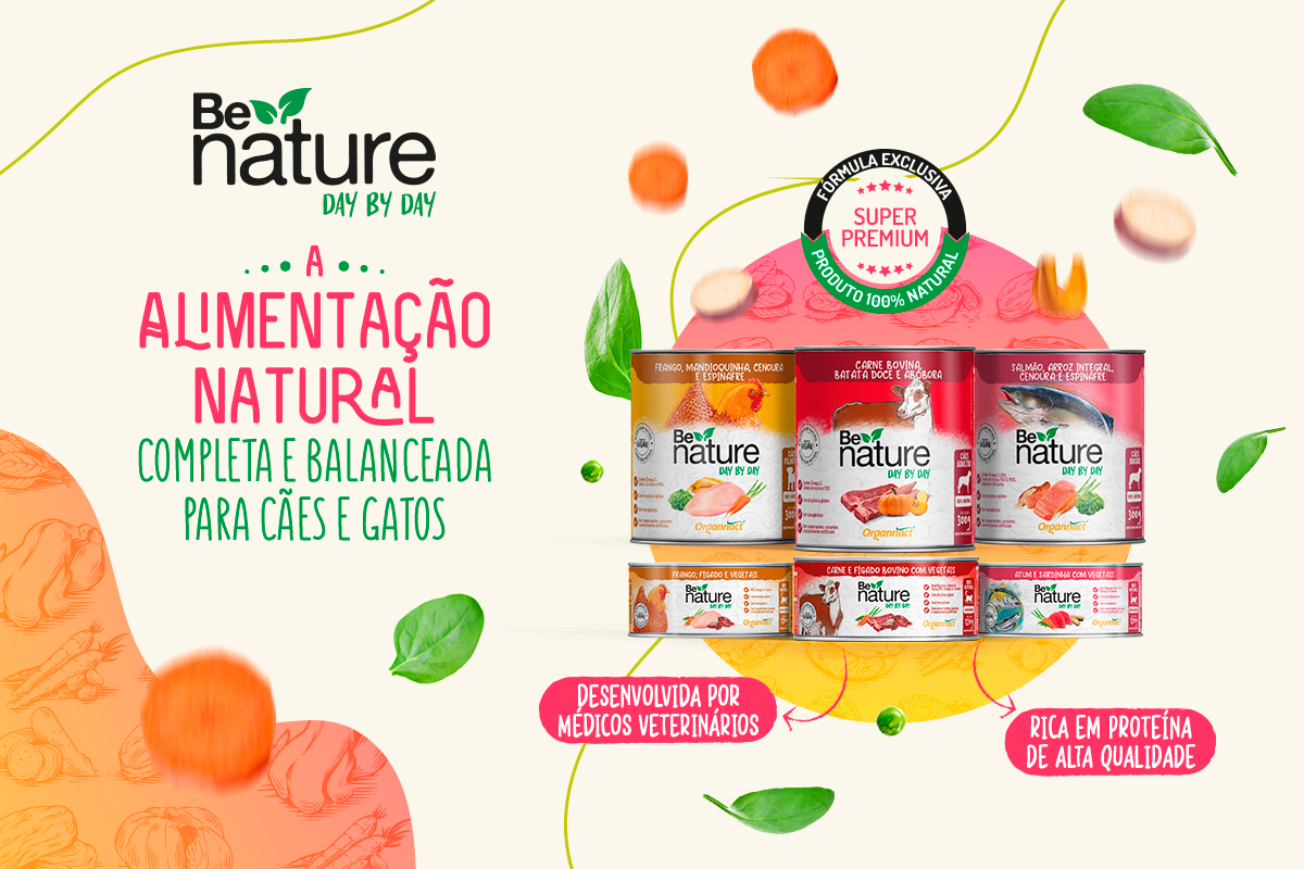 Be Nature Food: a alimentação natural, completa e balanceada que os pets adoram